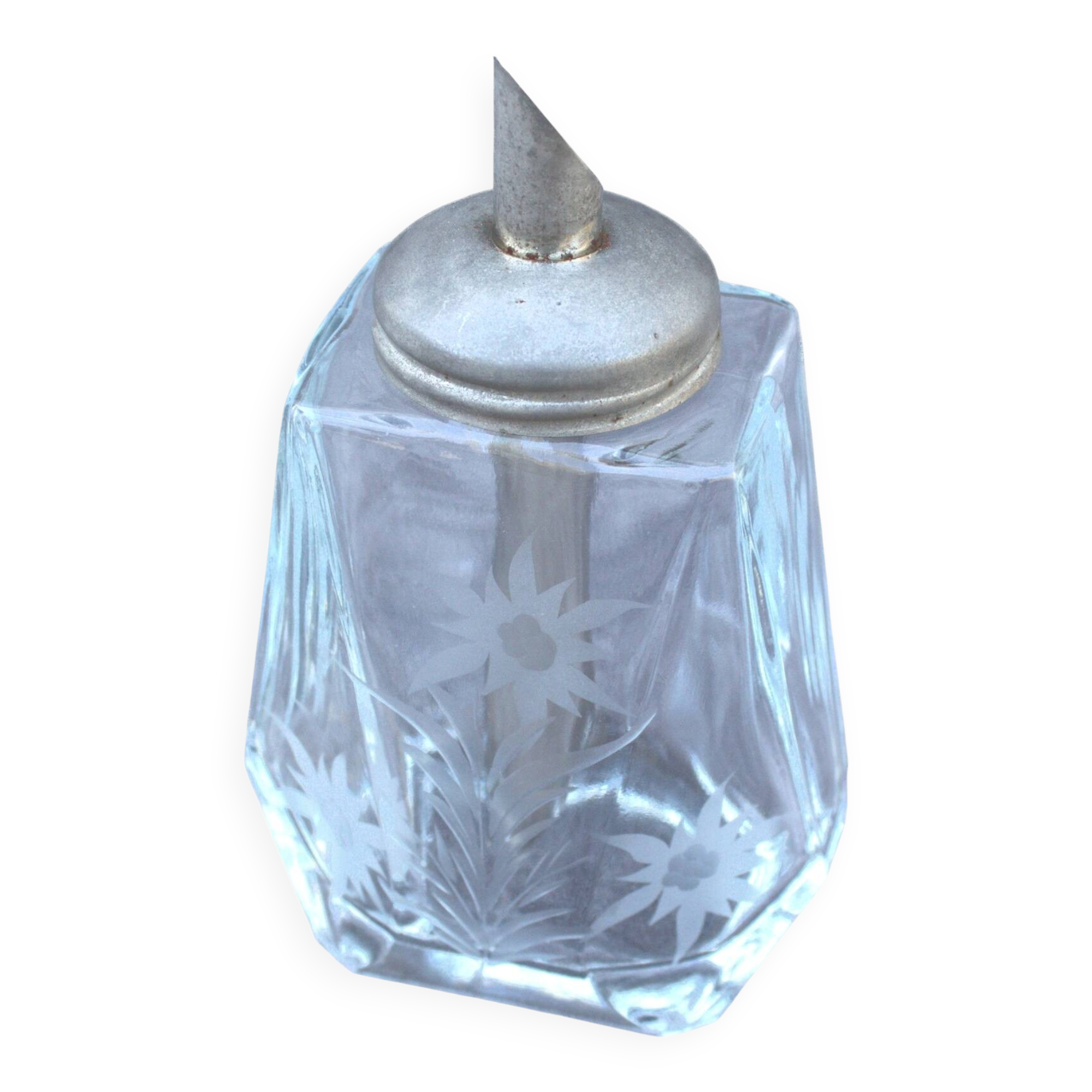 Distributeur de sucre vintage rétro Holzagall