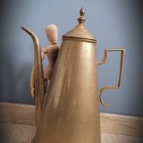 Brass coffee maker
