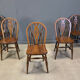 Set of 5 vintage Ercol dining chairs, 1950s
