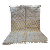 Handmade wool Berber rug 300X200 cm