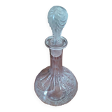 Glass carafe or vial with wave cap