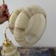 Set of two new electrified art deco wall lamps