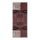 Vintage handmade Turkish rug 95x235 cm