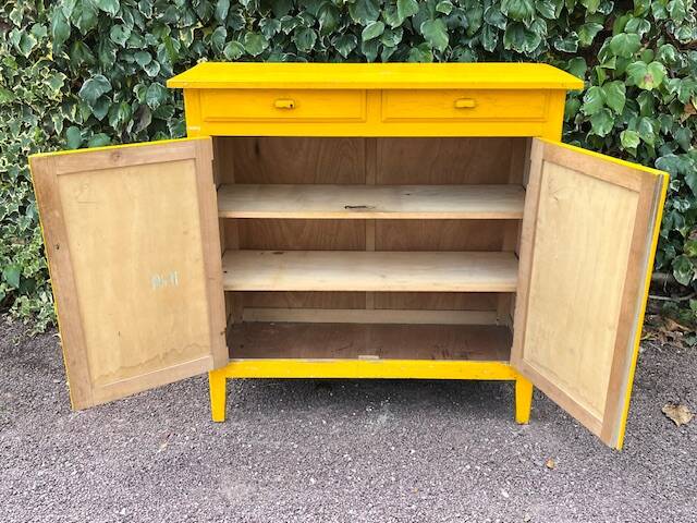 Yellow Parisian buffet