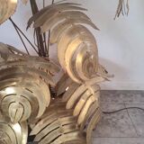 Monstera floor lamp attributed to Maison Jansen, France, 1980s