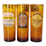Vintage whiskey glasses in their box