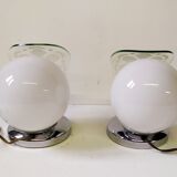 Small Art Deco Table Lamps, Set of 2, 1920