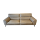 3-seater sofa by Roche Bobois in grey leather.