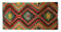 Anatolian handmade kilim rug 290 cm x 157 cm