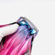 Murano Cup - Sommerso - XL 50cm - Amethyst and Turquoise