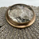 Plafonnier ancien cristal et bronze 1900