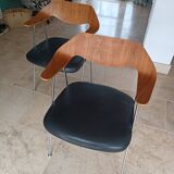 Chaises 675 Robin Day pour Habitat