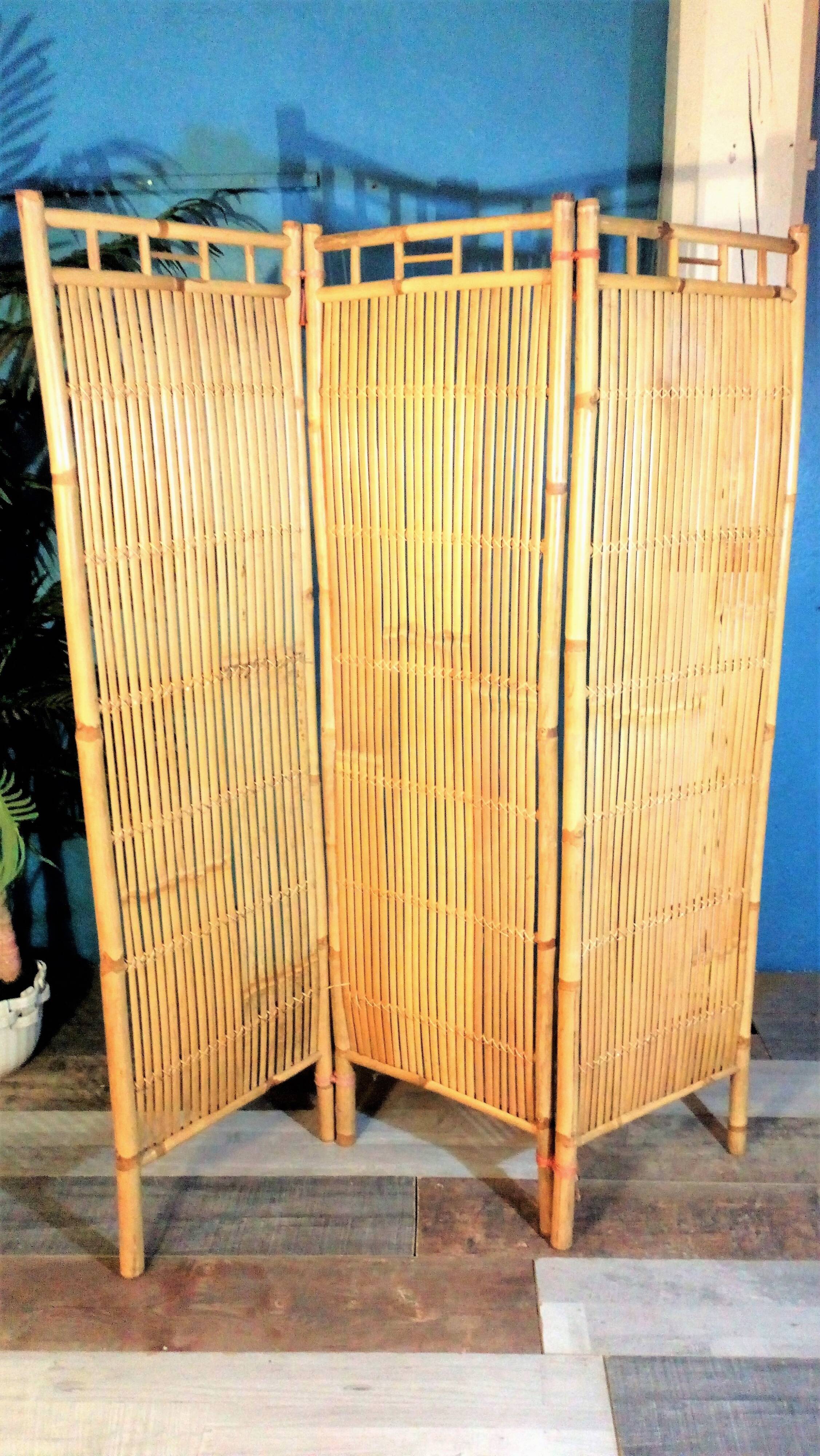 Bamboo screen 1980s