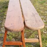 Farm table and bench