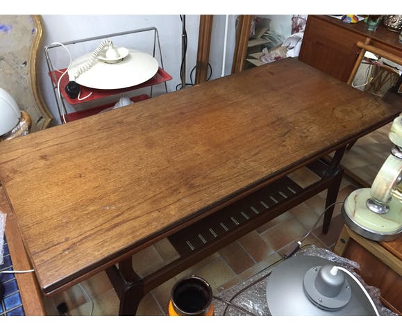 Scandinavian coffee table 2 in 1, 1960