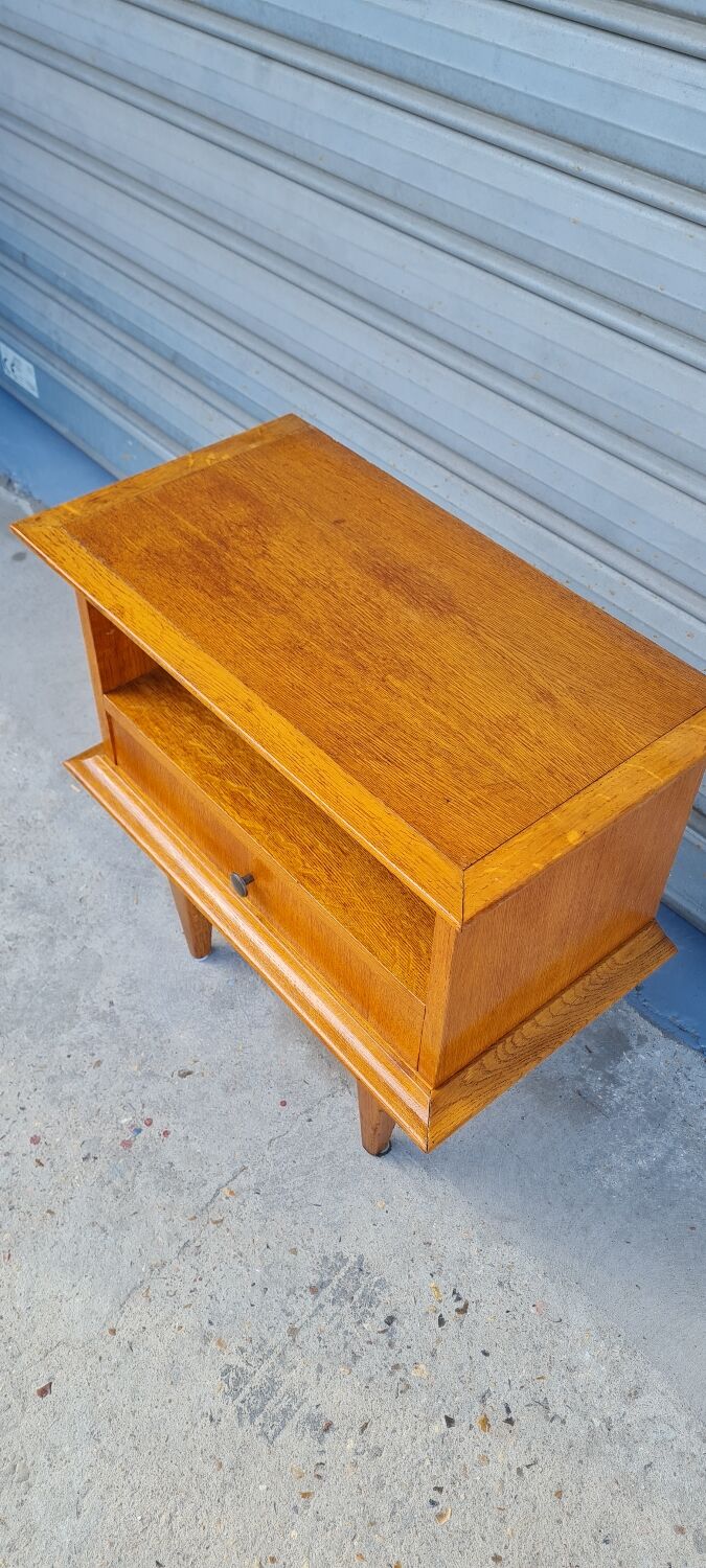 Vintage bedside compass foot