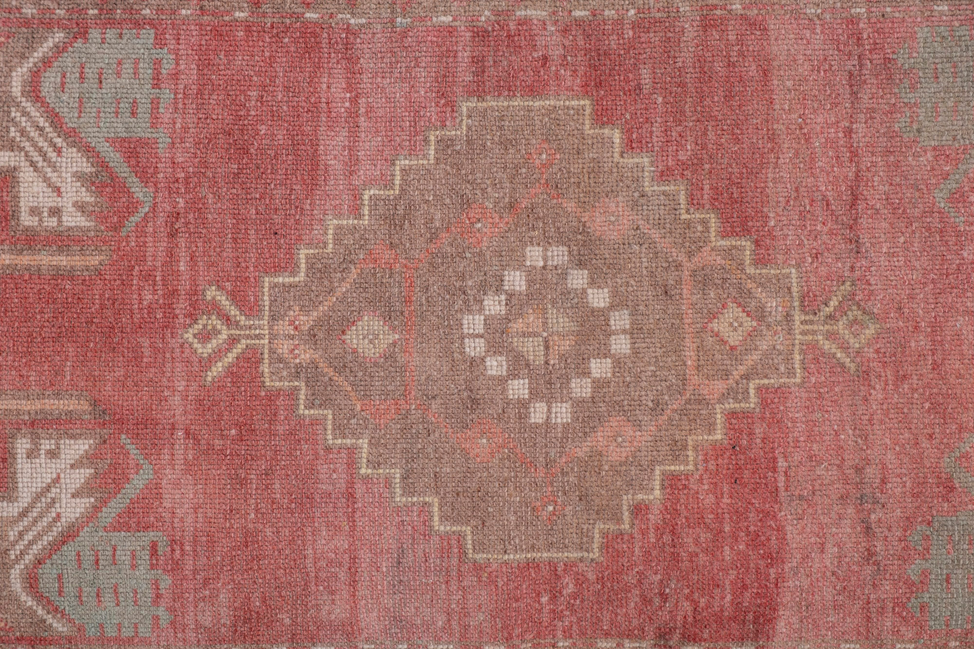 Set of 2 turkish carpets, 1970s, 47 x 126 - 47 x 128 cm