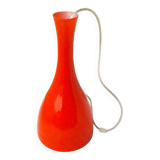 Orange glass suspension