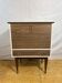 Mid Century Retro Teak & Lamination Cocktail Bar Cabinet (Circa 1950–1960)
