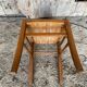 Vintage CLASS NEUDORF Wooden Chair + Woven Seat #C800