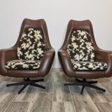 Fauteuils pivotants du milieu du siècle
