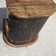 Small wooden canoe furniture, solid teak
