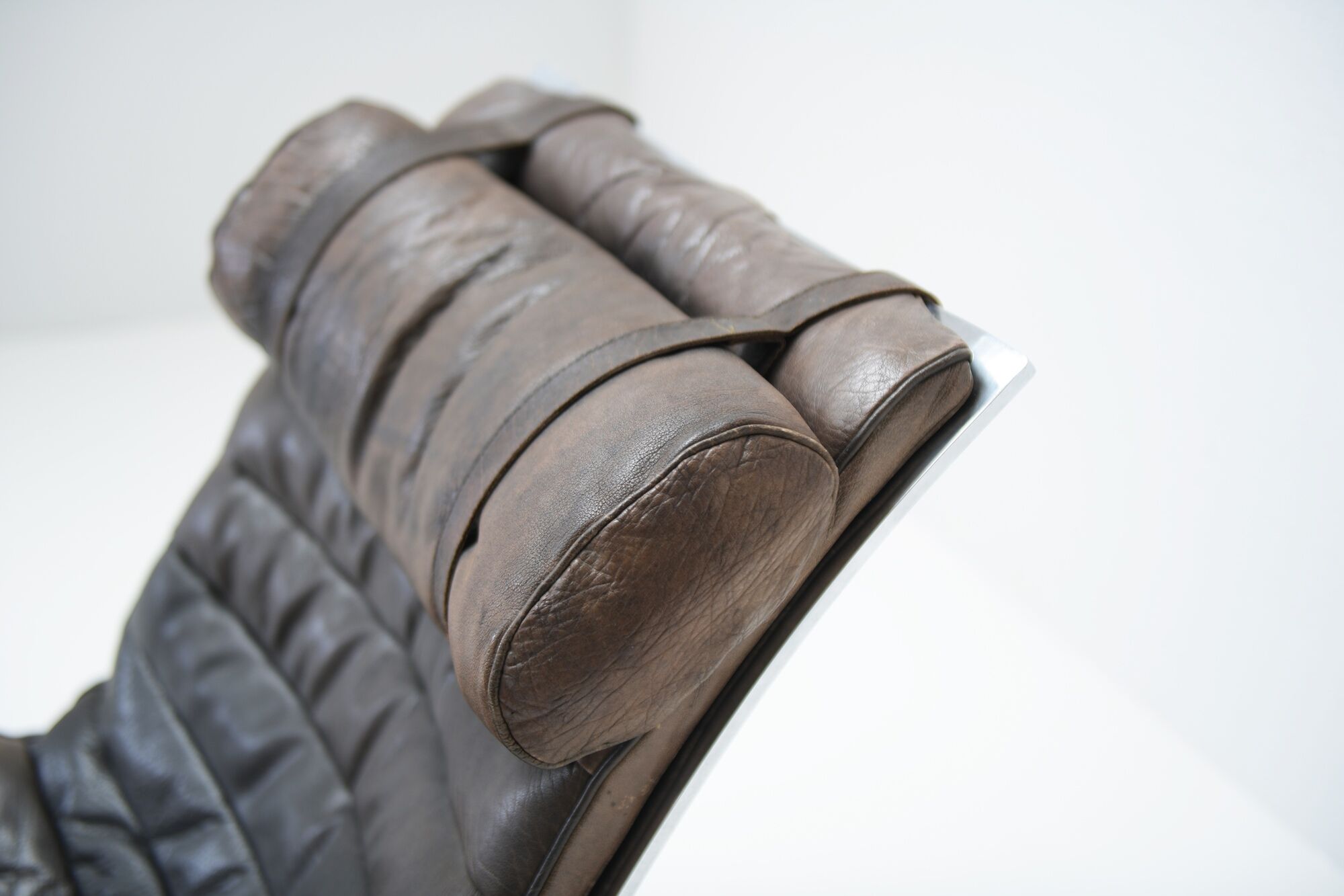 ARI Leather Lounge Chair, by Arne Norell for Möbel AB