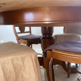 Table salon + 4 chaises