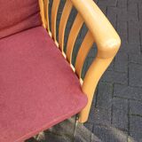 Pair of Danish armchairs, 1980