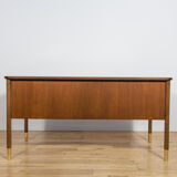 Mid-century teak desk by Sten Blomberg for Seffle Möbelfabrik, Sweden, 1960s