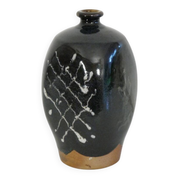 Vase vintage en ceramique 1970