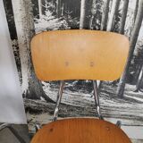 Set of 6 stackable chairs 1970