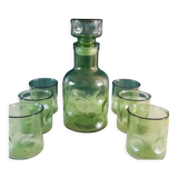 Service carafe et 6 verres