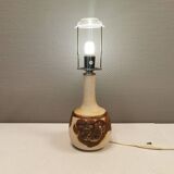 Ceramic table lamp designed by Axel Larsen Denmark for his own company Axella 1970s