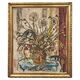 "Flowers", huile sur toile par Branislava Modelska-Jovanovic 1963