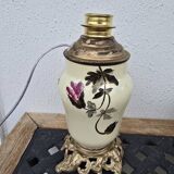 Numbered porcelain lamp base