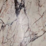 Louis XV style display case in marquetry