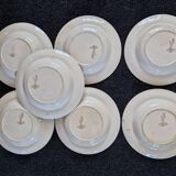 Iron clay soup plates