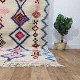 Azilal Berber rug in handmade wool 255 X 153 CM