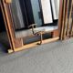 Wall-mounted bamboo coat rack