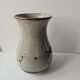 Ceramic vase with fish pattern - Vintage signed (signature to be identified)