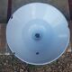 Suspension lampshade old industrial bowl