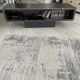 Console basse, meuble de rangement en acier brut Metallica