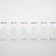 Set of six glasses, Italian design, 1970s, made in Italy