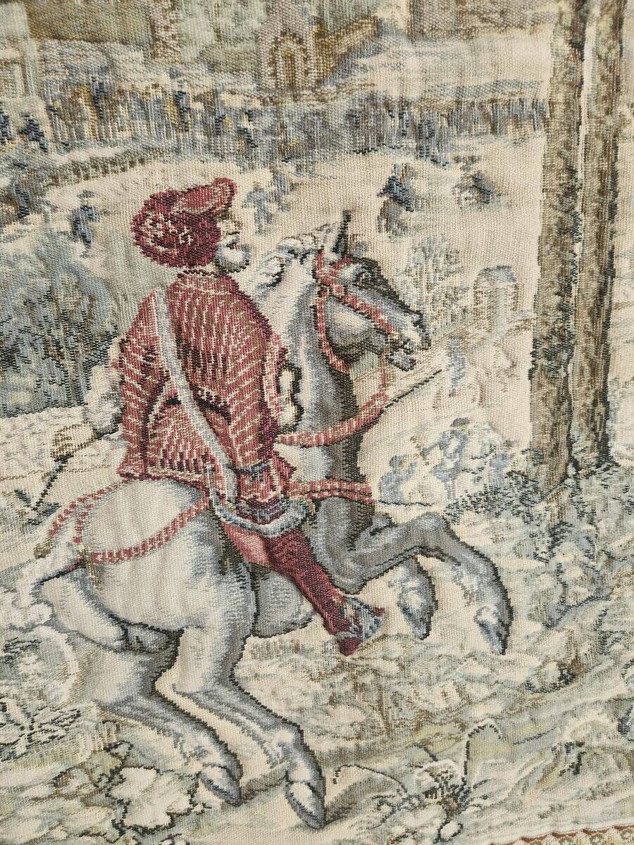 Medieval Hunts of Maximilian wool Jacquard tapestry gobelin Brussels
