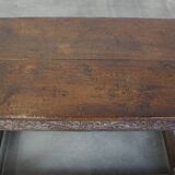 Antique English side table/hall table from the early 18th century