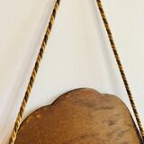 Art deco wall mirror - 77 x 47 cm