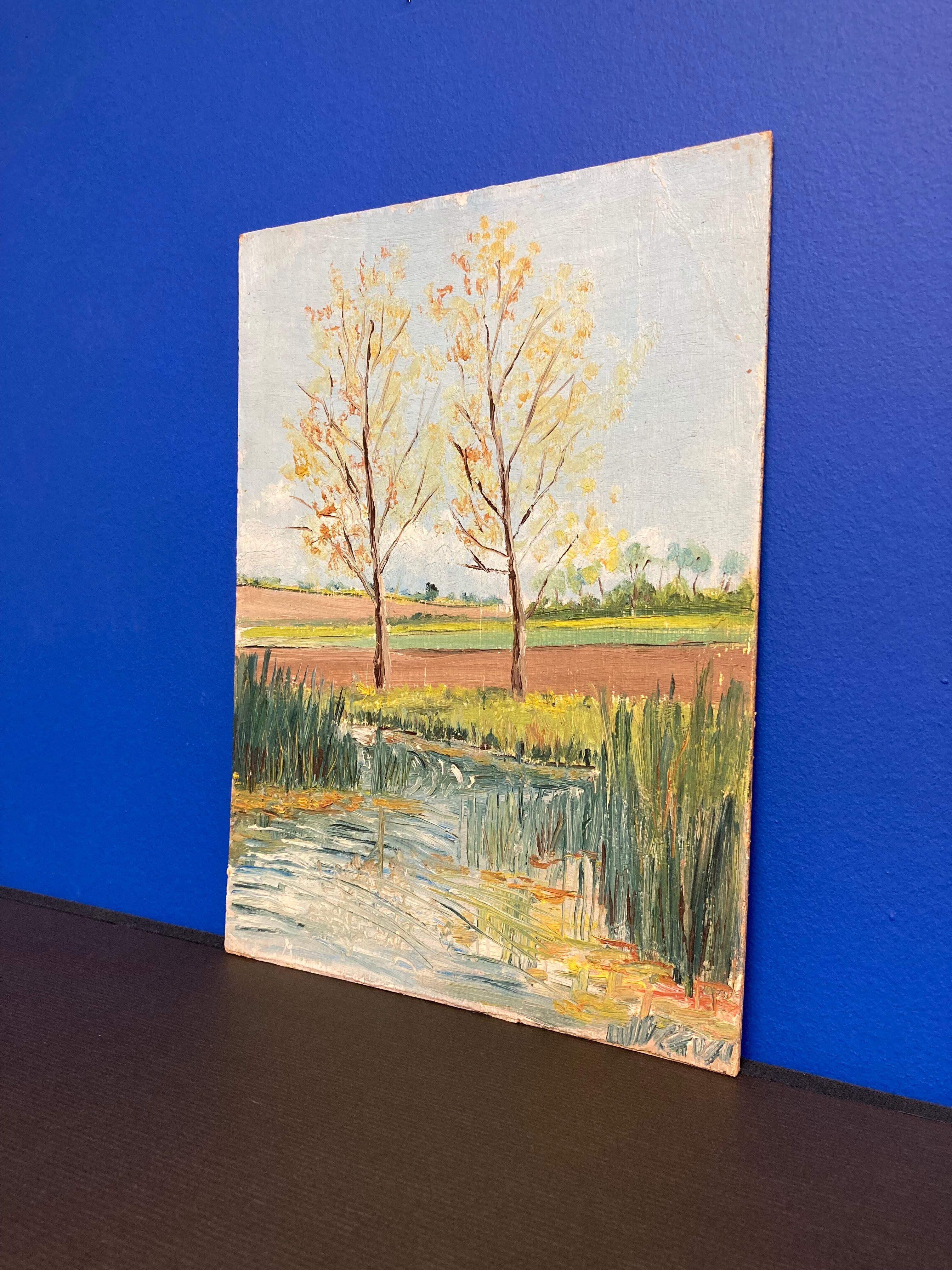 Vintage poplar paint