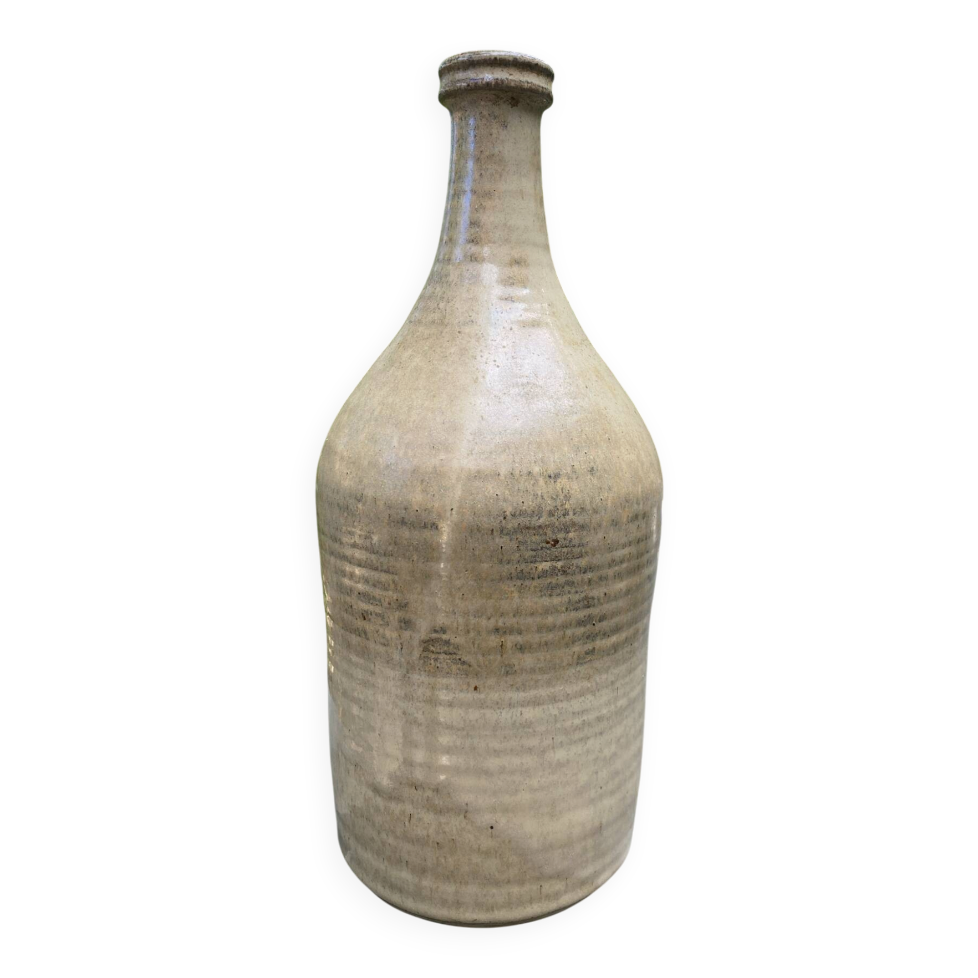Ceramic bottle signed Signoret