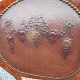 Louis XVI style mahogany chairs x 6